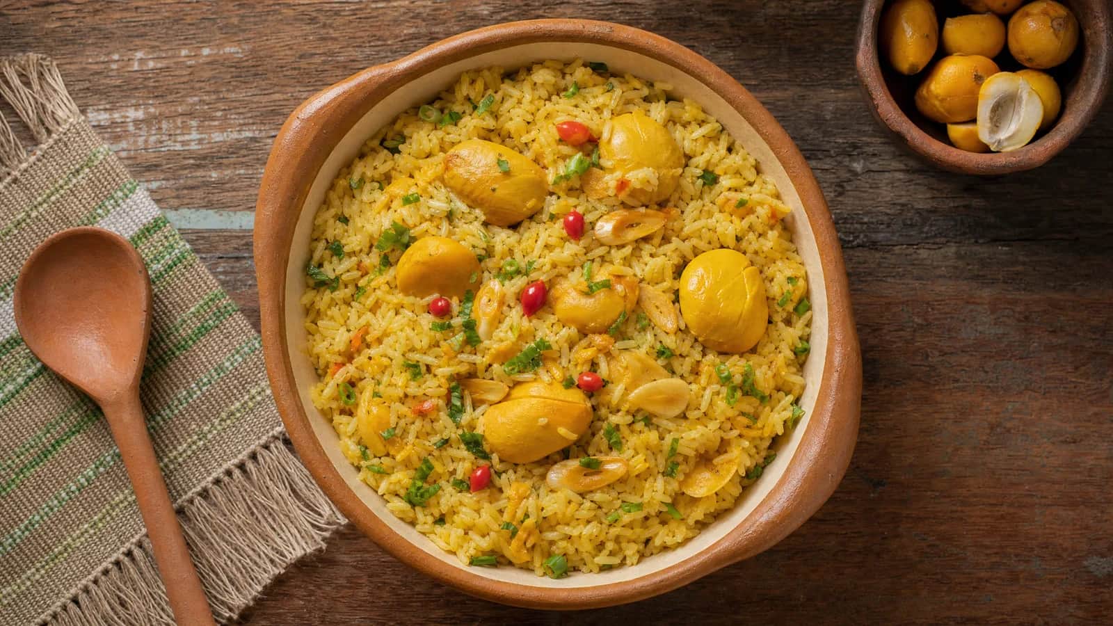 Arroz com pequi